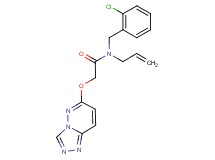 N-allyl-N-(2-chlorobenzyl)-2-([1,2,4]triazolo[4,3-b]pyridazin-6-yloxy)acetamide