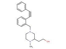 2-{1-methyl-4-[2-(phenylethynyl)benzyl]-2-piperazinyl}ethanol