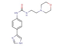 N-[4-(1H-imidazol-4-yl)phenyl]-N'-(2-morpholin-4-ylethyl)urea