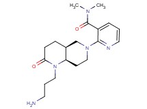 2-[rel-(4aS,8aR)-1-(3-aminopropyl)-2-oxooctahydro-1,6-naphthyridin-6(2H)-yl]-N,N-dimethylnicotinamide dihydrochloride