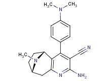 (5R*,8S*)-2-amino-4-[4-(dimethylamino)phenyl]-10-methyl-6,7,8,9-tetrahydro-5H-5,8-epiminocyclohepta[b]pyridine-3-carbonitrile