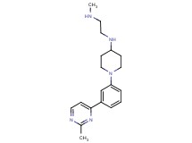 N-methyl-N'-{1-[3-(2-methyl-4-pyrimidinyl)phenyl]-4-piperidinyl}-1,2-ethanediamine dihydrochloride