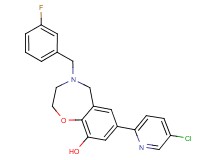 7-(5-chloropyridin-2-yl)-4-(3-fluorobenzyl)-2,3,4,5-tetrahydro-1,4-benzoxazepin-9-ol