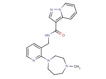N-{[2-(4-methyl-1,4-diazepan-1-yl)pyridin-3-yl]methyl}pyrazolo[1,5-a]pyridine-3-carboxamide