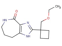2-[1-(ethoxymethyl)cyclobutyl]-5,6,7,8-tetrahydroimidazo[4,5-c]azepin-4(1H)-one