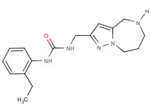 N-(2-ethylphenyl)-N'-(5,6,7,8-tetrahydro-4H-pyrazolo[1,5-a][1,4]diazepin-2-ylmethyl)urea