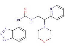 N-1H-1,2,3-benzotriazol-4-yl-N'-(2-morpholin-4-yl-2-pyridin-2-ylethyl)urea