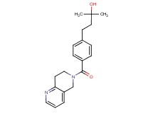 4-[4-(7,8-dihydro-1,6-naphthyridin-6(5H)-ylcarbonyl)phenyl]-2-methyl-2-butanol