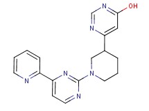 6-{1-[4-(2-pyridinyl)-2-pyrimidinyl]-3-piperidinyl}-4-pyrimidinol