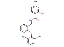 N-{[2-(2,6-dimethylphenoxy)-3-pyridinyl]methyl}-2-hydroxy-6-methylnicotinamide