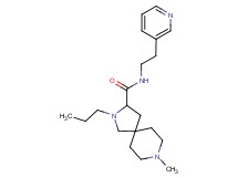 8-methyl-2-propyl-N-[2-(3-pyridinyl)ethyl]-2,8-diazaspiro[4.5]decane-3-carboxamide