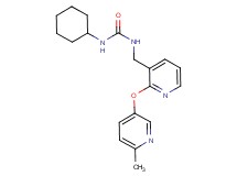 N-cyclohexyl-N'-({2-[(6-methyl-3-pyridinyl)oxy]-3-pyridinyl}methyl)urea