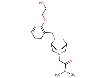 2-{(1S*,5R*)-6-[2-(2-hydroxyethoxy)benzyl]-3,6-diazabicyclo[3.2.2]non-3-yl}-N,N-dimethylacetamide