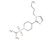 4-(1-butyl-1H-imidazol-2-yl)-1-(isopropylsulfonyl)piperidine