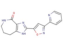2-(3-pyridin-2-ylisoxazol-5-yl)-5,6,7,8-tetrahydroimidazo[4,5-c]azepin-4(1H)-one