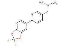 1-[6-(2,2-difluoro-1,3-benzodioxol-5-yl)pyridin-3-yl]-N,N-dimethylmethanamine