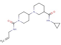 N~1~'-allyl-N~3~-cyclopropyl-1,4'-bipiperidine-1',3-dicarboxamide