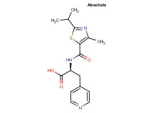 N-[(2-isopropyl-4-methyl-1,3-thiazol-5-yl)carbonyl]-3-(4-pyridinyl)-L-alanine