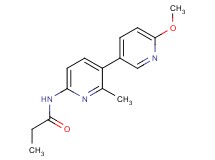 N-(6'-methoxy-2-methyl-3,3'-bipyridin-6-yl)propanamide