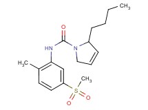 2-butyl-N-[2-methyl-5-(methylsulfonyl)phenyl]-2,5-dihydro-1H-pyrrole-1-carboxamide