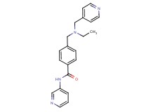 4-{[ethyl(pyridin-4-ylmethyl)amino]methyl}-N-pyridin-3-ylbenzamide