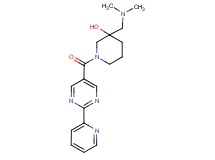 3-[(dimethylamino)methyl]-1-{[2-(2-pyridinyl)-5-pyrimidinyl]carbonyl}-3-piperidinol
