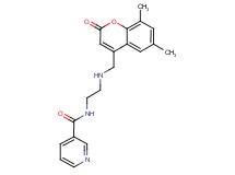 N-(2-{[(6,8-dimethyl-2-oxo-2H-chromen-4-yl)methyl]amino}ethyl)nicotinamide