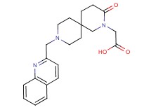 [3-oxo-9-(quinolin-2-ylmethyl)-2,9-diazaspiro[5.5]undec-2-yl]acetic acid