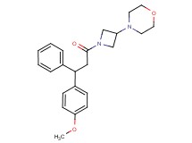 4-{1-[3-(4-methoxyphenyl)-3-phenylpropanoyl]azetidin-3-yl}morpholine