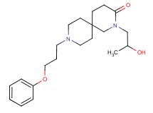 2-(2-hydroxypropyl)-9-(3-phenoxypropyl)-2,9-diazaspiro[5.5]undecan-3-one