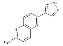 2-methyl-6-(1H-pyrazol-4-yl)quinoline