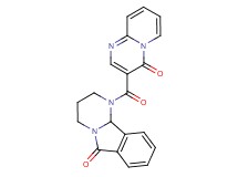 1-[(4-oxo-4H-pyrido[1,2-a]pyrimidin-3-yl)carbonyl]-1,3,4,10b-tetrahydropyrimido[2,1-a]isoindol-6(2H)-one