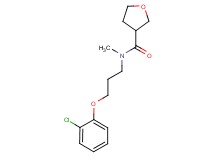 N-[3-(2-chlorophenoxy)propyl]-N-methyltetrahydrofuran-3-carboxamide