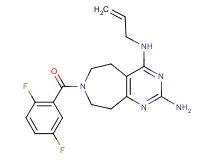 N~4~-allyl-7-(2,5-difluorobenzoyl)-6,7,8,9-tetrahydro-5H-pyrimido[4,5-d]azepine-2,4-diamine