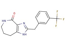 2-[3-(trifluoromethyl)benzyl]-5,6,7,8-tetrahydroimidazo[4,5-c]azepin-4(1H)-one