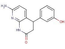 7-amino-4-(3-hydroxyphenyl)-3,4-dihydro-1,8-naphthyridin-2(1H)-one