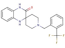 1-[2-(trifluoromethyl)benzyl]-1',4'-dihydro-3'H-spiro[piperidine-4,2'-quinoxalin]-3'-one