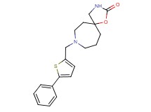 8-[(5-phenyl-2-thienyl)methyl]-1-oxa-3,8-diazaspiro[4.6]undecan-2-one