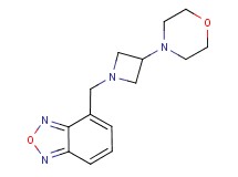 4-[(3-morpholin-4-ylazetidin-1-yl)methyl]-2,1,3-benzoxadiazole