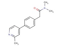 N,N-dimethyl-2-[4-(2-methylpyridin-4-yl)phenyl]acetamide
