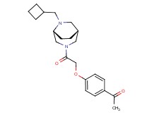 1-(4-{2-[(1R*,5R*)-6-(cyclobutylmethyl)-3,6-diazabicyclo[3.2.2]non-3-yl]-2-oxoethoxy}phenyl)ethanone