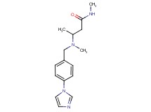 3-[[4-(1H-imidazol-1-yl)benzyl](methyl)amino]-N-methylbutanamide