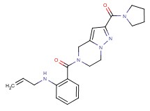 N-allyl-2-{[2-(pyrrolidin-1-ylcarbonyl)-6,7-dihydropyrazolo[1,5-a]pyrazin-5(4H)-yl]carbonyl}aniline