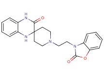 1-[2-(2-oxo-1,3-benzoxazol-3(2H)-yl)ethyl]-1',4'-dihydro-3'H-spiro[piperidine-4,2'-quinoxalin]-3'-one