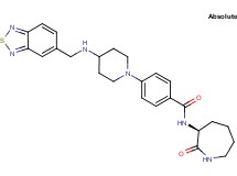 4-{4-[(2,1,3-benzothiadiazol-5-ylmethyl)amino]-1-piperidinyl}-N-[(3S)-2-oxo-3-azepanyl]benzamide