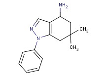 6,6-dimethyl-1-phenyl-4,5,6,7-tetrahydro-1H-indazol-4-amine hydrochloride