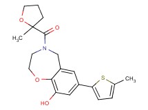 4-[(2-methyltetrahydrofuran-2-yl)carbonyl]-7-(5-methyl-2-thienyl)-2,3,4,5-tetrahydro-1,4-benzoxazepin-9-ol