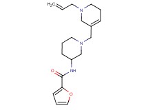 N-{1-[(1-allyl-1,2,5,6-tetrahydropyridin-3-yl)methyl]piperidin-3-yl}-2-furamide