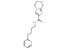 N-[4-(2-pyridinyl)butyl]-5,6,7,8-tetrahydroimidazo[1,2-a]pyrazine-2-carboxamide