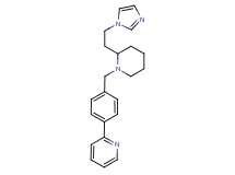 2-[4-({2-[2-(1H-imidazol-1-yl)ethyl]-1-piperidinyl}methyl)phenyl]pyridine